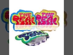 Bolsa Mylar Ziplock de 3.5g 7g 14g Comestible a Prueba de Niños de Papel de Aluminio para Galletas y Gomitas