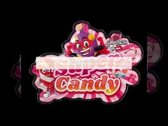 Muere Corte 3.5g Bolsa de plástico Gloss zipper Mylar para hierbas gomosas Envasado de dulces Proof de olor Superficie brillante