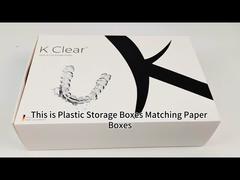 Caja de alineador de dientes