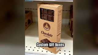 Cajas biodegradables personalizadas Embalaje de regalo con ventana transparente