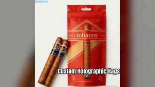 Bolsas Mylar holográficas personalizadas para su marca