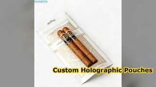 Bolsas Mylar holográficas personalizadas para su marca