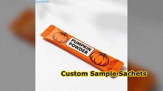 Bolsitas de muestras de cosméticos personalizadas Embalaje ecológico