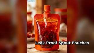 Envasado en bolsa con boquilla para cosméticos y bebidas