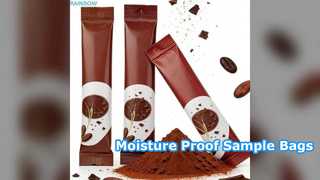 Bolsas Mylar personalizadas Embalaje de muestra a prueba de humedad