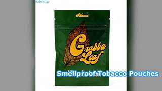 Bolsas de tabaco a prueba de olores impresas a medida