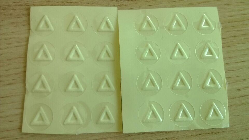 Blindman/el plástico de embalar de las etiquetas engomadas envuelve pequeño claro reciclable