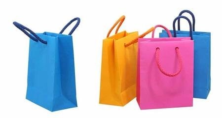 China nuevo Eco reciclable - la manija friednly plana imprimió por completo la bolsa de papel de Kraft para hacer compras