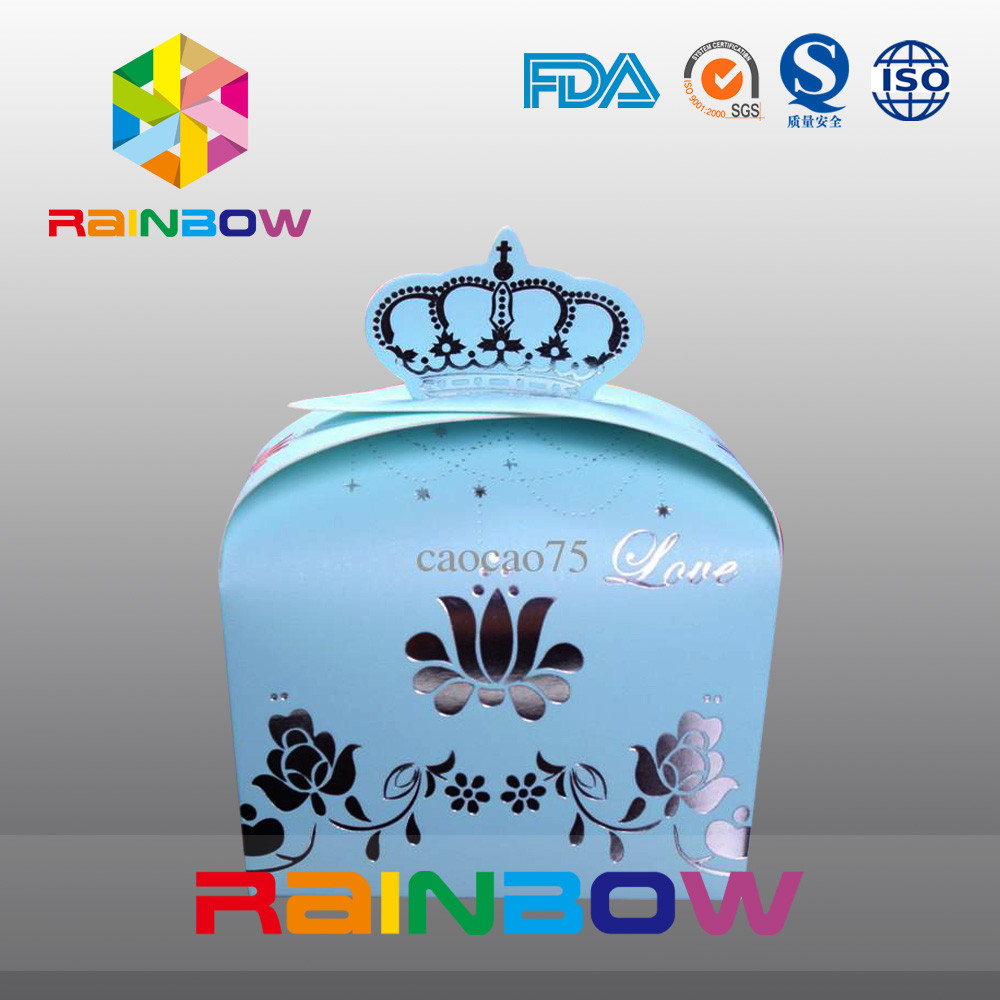 Forme las bolsas de papel/la bolsa de papel modificadas para requisitos particulares impresión colorida de Kraft del bocado para el regalo