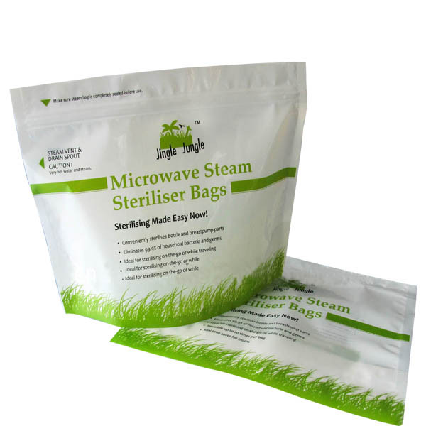 El papel de aluminio modificado para requisitos particulares laminó el bolso/la bolsa que se puede volver a sellar de la microonda del vacío de la categoría alimenticia