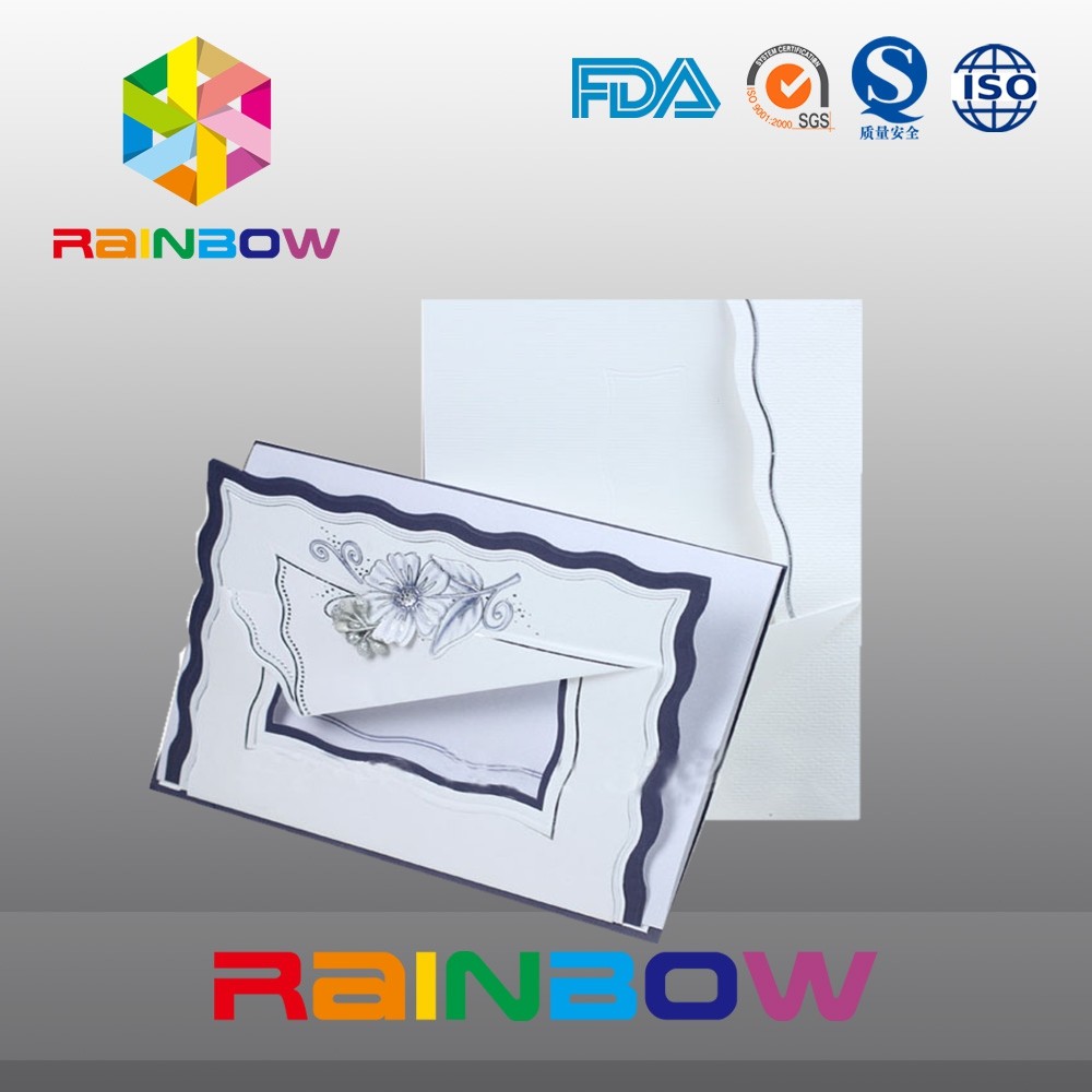 Tarjeta de papel modificada para requisitos particulares del arte para las invitaciones del saludo/de la boda de la Navidad