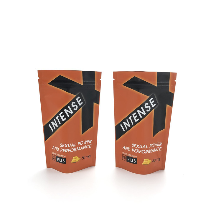 CBD modificado para requisitos particulares empaqueta el soporte encima del paquete de Doypack Matte Aluminum Foil Baggies Food