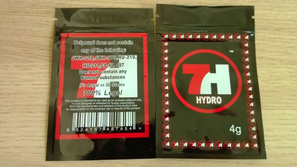 Bolsas plásticas legales justas que empaquetan para 7H Kush/el bolso de empaquetado del incienso herbario hidráulico