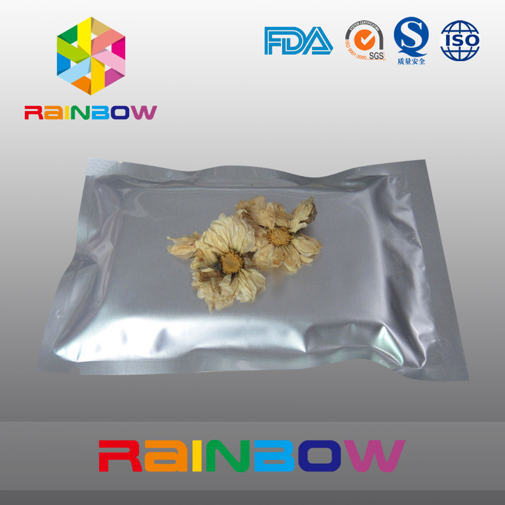 El sellador del vacío de Mylar del papel de aluminio empaqueta el paquete fresco del almacenamiento de la comida