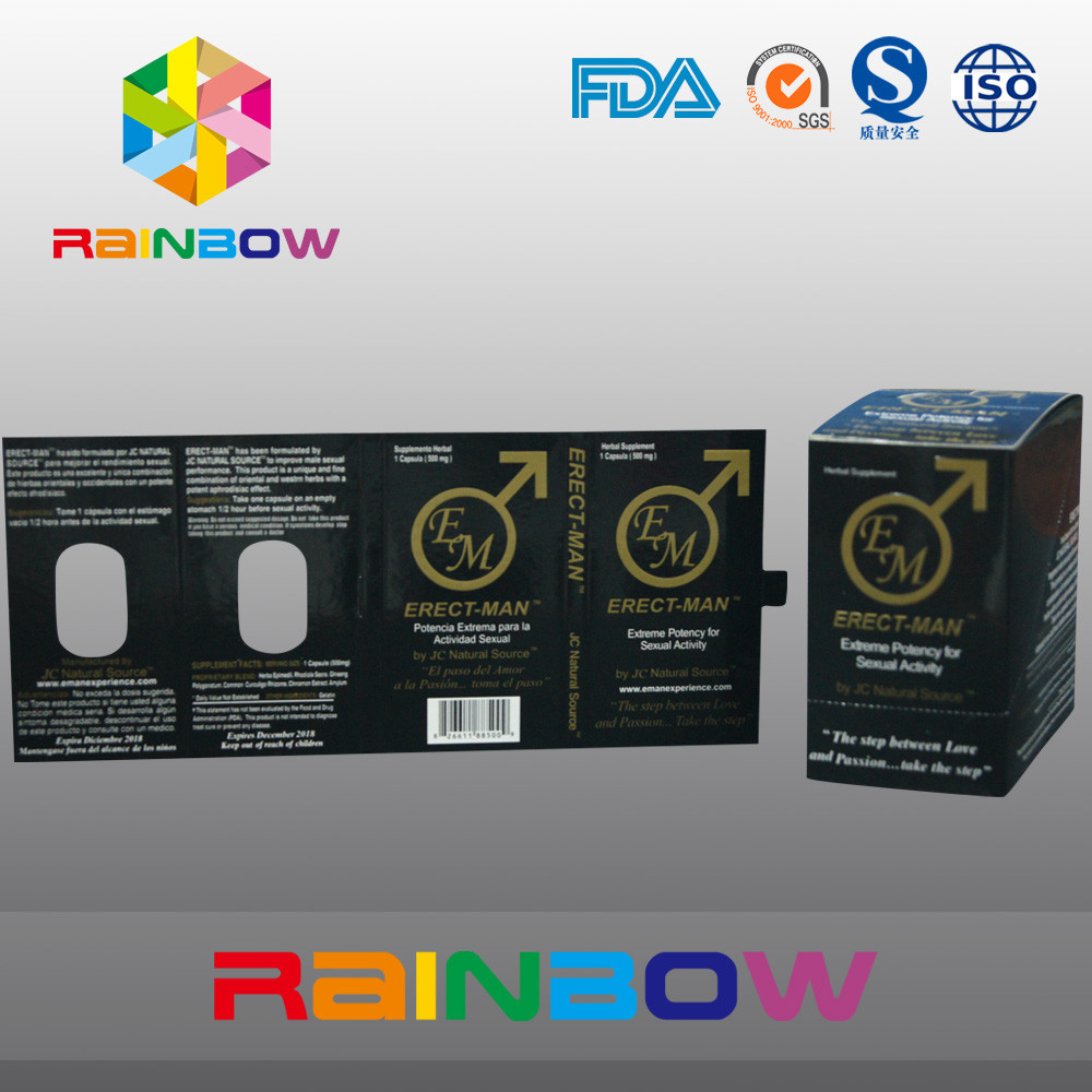 Embalaje microcristalino de la caja de papel de la celulosa del fosfato dicálcico con estancia del metal