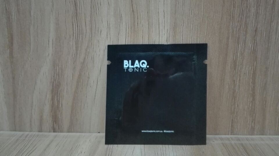 el pequeño sello del apretón de los 5cm de los x 5cm empaqueta el color negro para el empaquetado del polvo de la especia