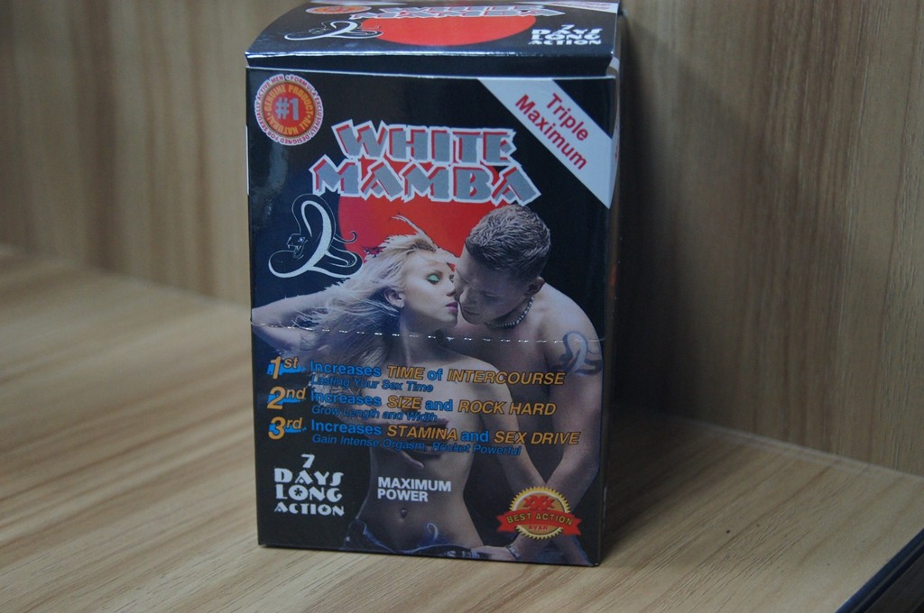 Cajas de la caja de papel de la exhibición de las píldoras del aumento del sexo y de la pantera negra de las tarjetas