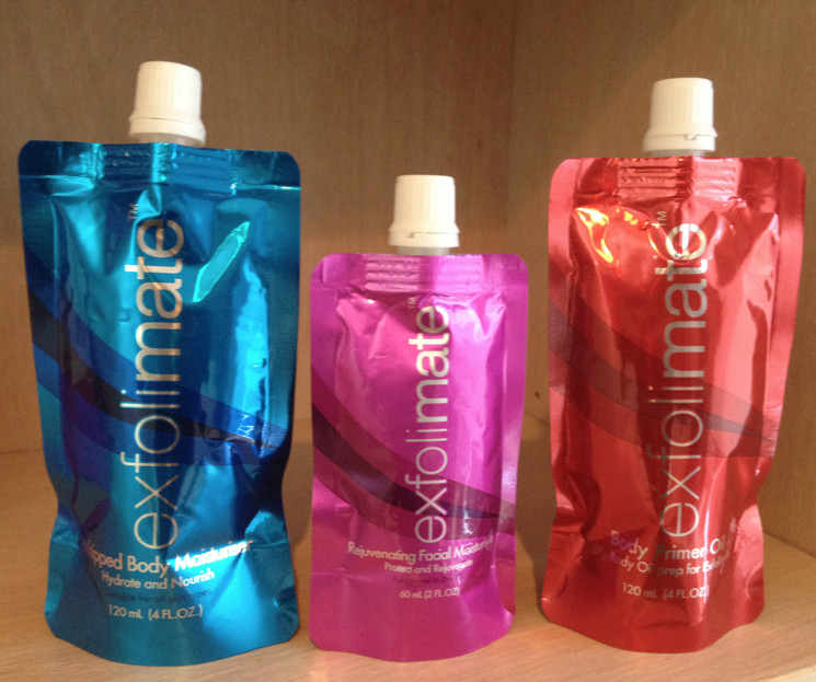 Plásticos reutilizables modificada para requisitos particulares se levantan la bolsa del apretón para los alimentos para niños/el jugo/la sopa