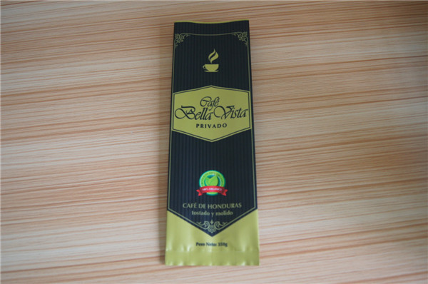 Bolso de empaquetado de empaquetado del sello del patio de la bolsa de la hoja del escudete del lado del papel de aluminio de Matt