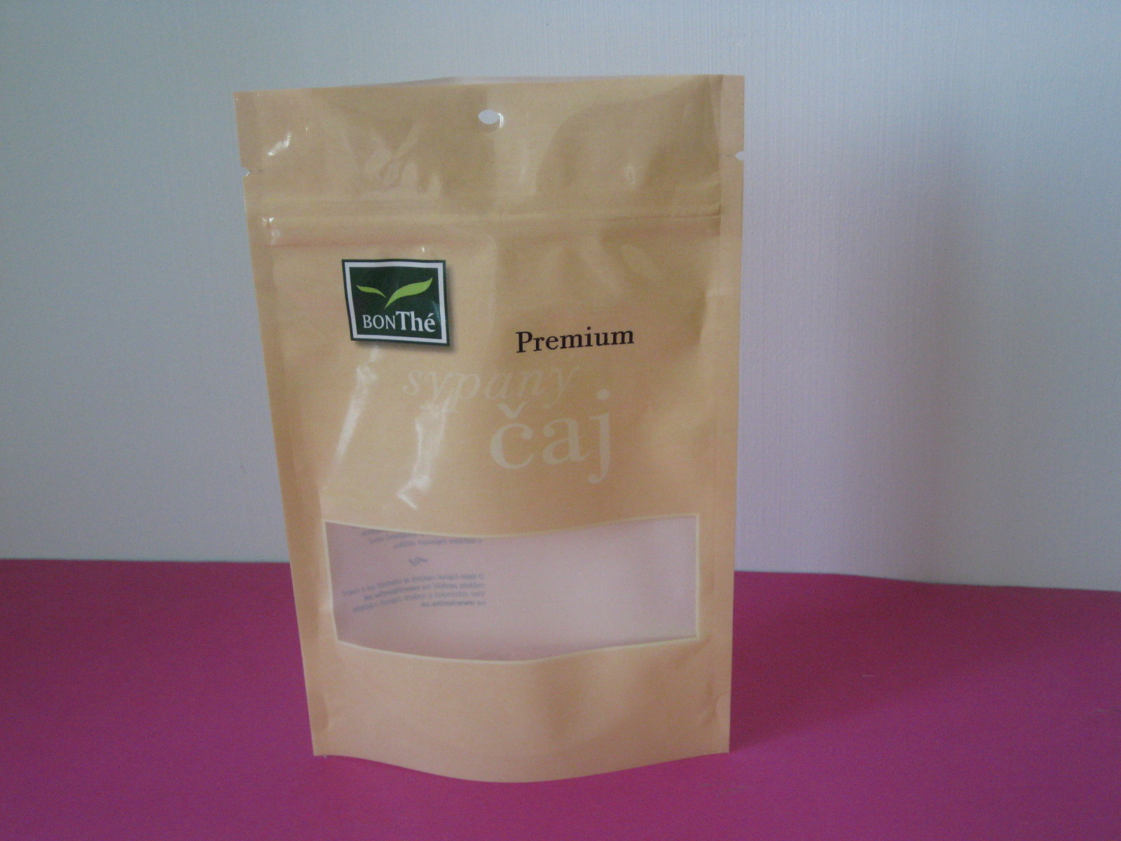 El empaquetado reciclable de la bolsa del papel de aluminio laminado se levanta la bolsa de Matt Mylar con la ventana