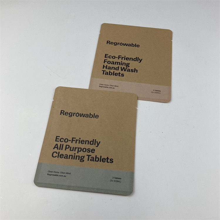 El bolso plano impreso Digitaces de la bolsita abonable reutilizable del PLA del OEM para compone los cojines de limpiamiento