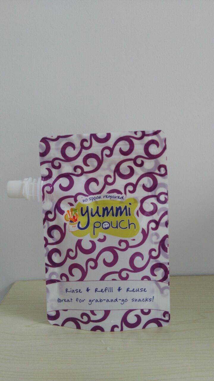 5oz modificados para requisitos particulares BPA se levantan libremente la bolsa de los alimentos para niños con el Ziplock