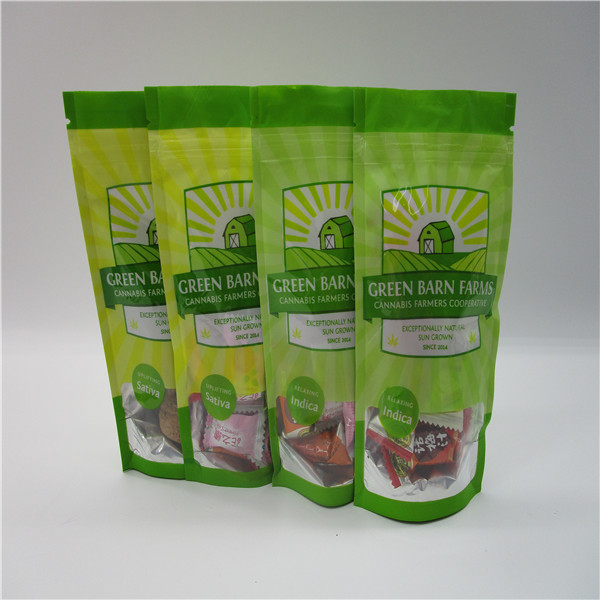 El cáñamo siembra la bolsa plástica de empaquetado de la etiqueta privada con la cremallera para las semillas de Connabis