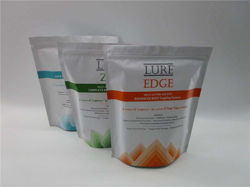 Matt se levanta bolsos a prueba de humedad del escudete de la parte inferior 1kg con el Ziplock