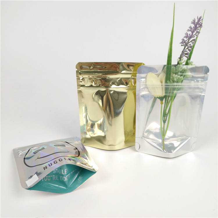 Mylar impreso de encargo transparente empaqueta bolsos Ziplock comestibles de la hoja de la bolsa 3.5g de la prueba del olor