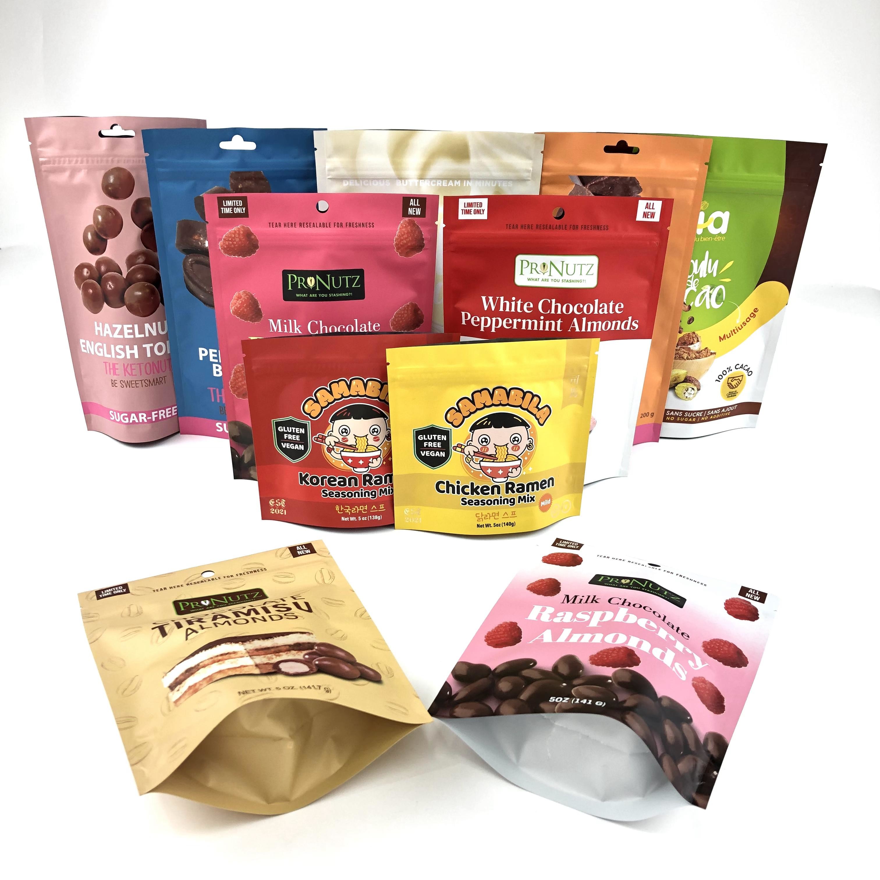 Digitaces que empaquetan el soporte comestible de la comida 3.5g encima de la bolsa de plástico Ziplock de la prueba del olor del bolso