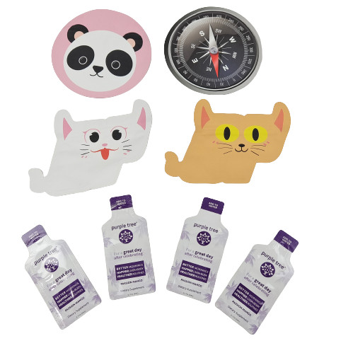 La aduana imprimió los bolsos cortados con tintas Mylar 1g 3.5g 7g 14g 28g resistente al niño para el caramelo de la galleta