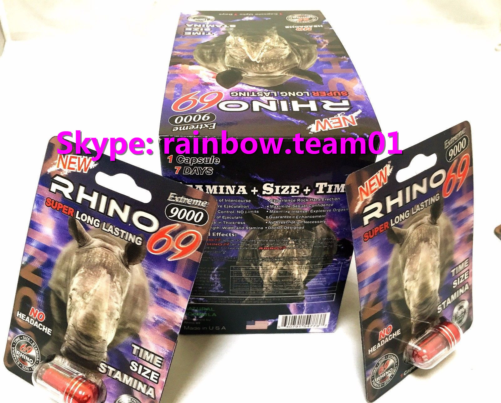 Paquetes de burbuja sexuales masculinos de la medicina del funcionamiento/empaquetado de encargo de la ampolla