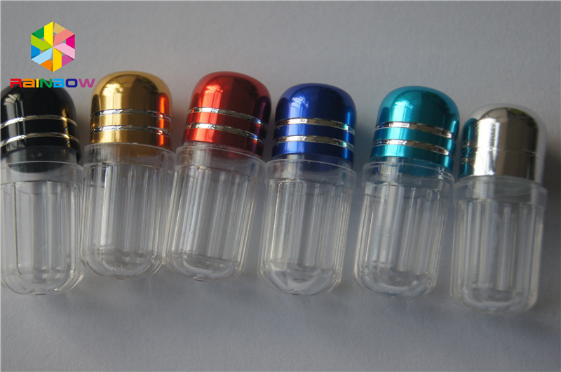 Las píldoras masculinas sexuales del aumento encapsulan la botella/la botella plástica de la droga con el envase de la cápsula del envase de la botella de píldora del sexo del casquillo