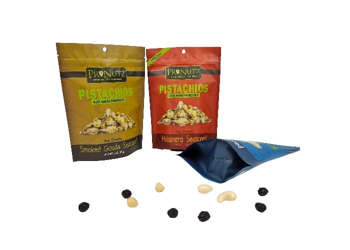 la aduana de 250g 500g 1kg se levanta el bolso Matte Aluminium Food Packaging Pouch