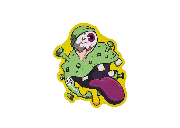 La prueba 3.5g del olor de la suave al tacto cortó el empaquetado comestible del holograma con tintas de los bolsos de Mylar