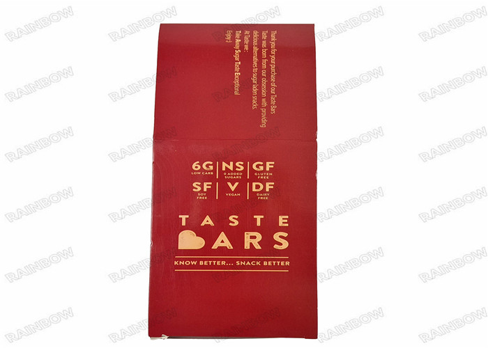 Impresión lateral doble de papel de empaquetado Matte Shinny de la caja de presentación del producto alimenticio