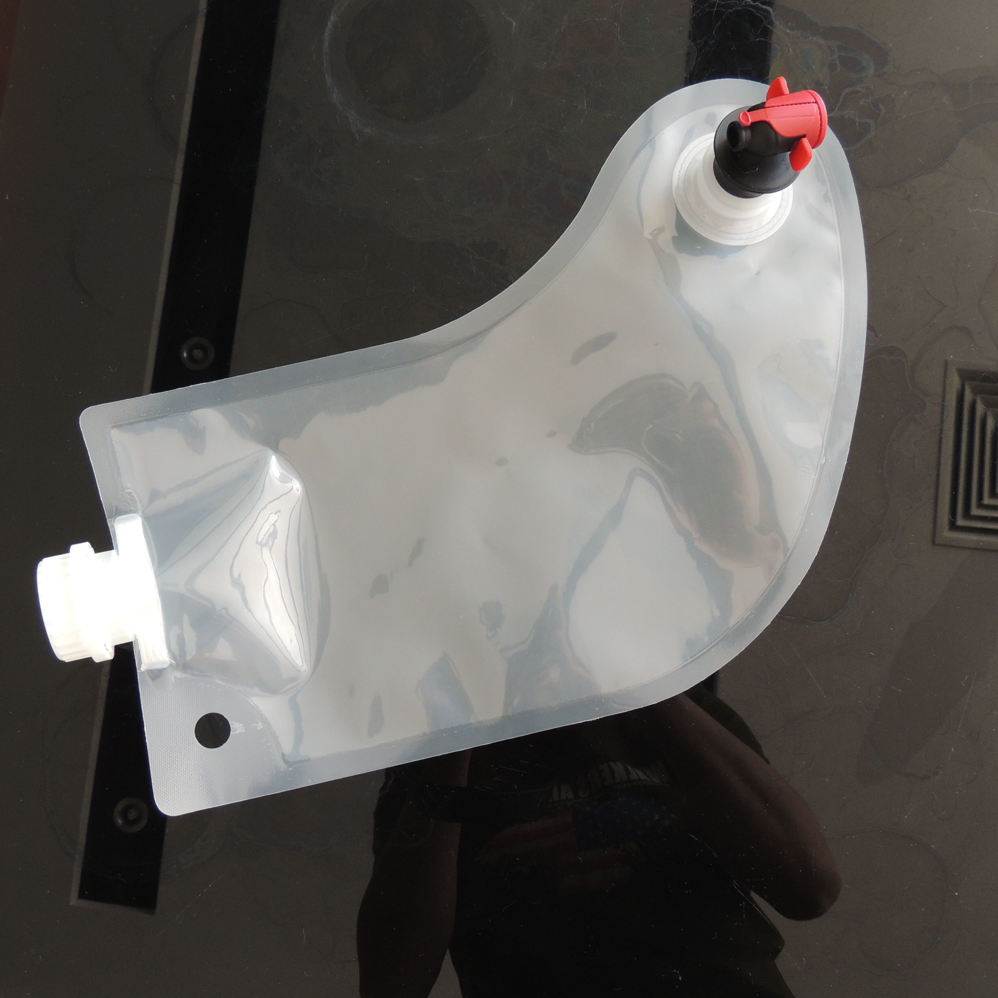 Bolsa transparente caliente del vino de la Navidad stockings1L de la venta/del vino de la bebida/de la fruta