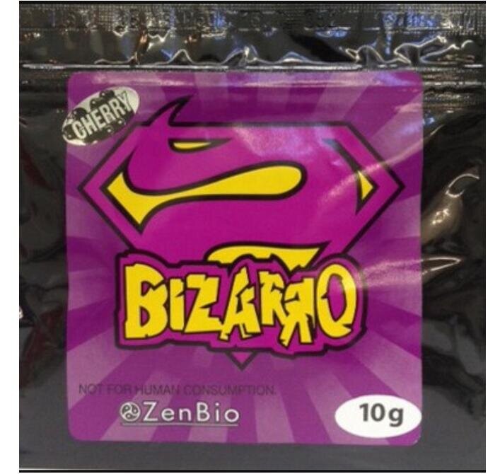 los bolsos herbarios de la cerradura de la cremallera del incienso de 10g Bizarro se levantan la bolsa del canalón con diversos sabores