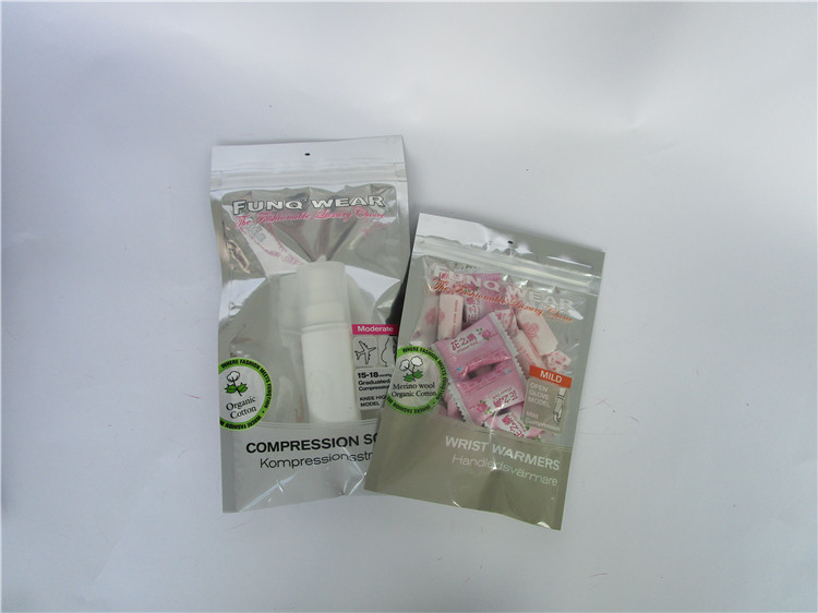 bolso lateral del sello tres de alta calidad con los bolsos/el bolso ziplock ziplock/de la cremallera para la ropa interior