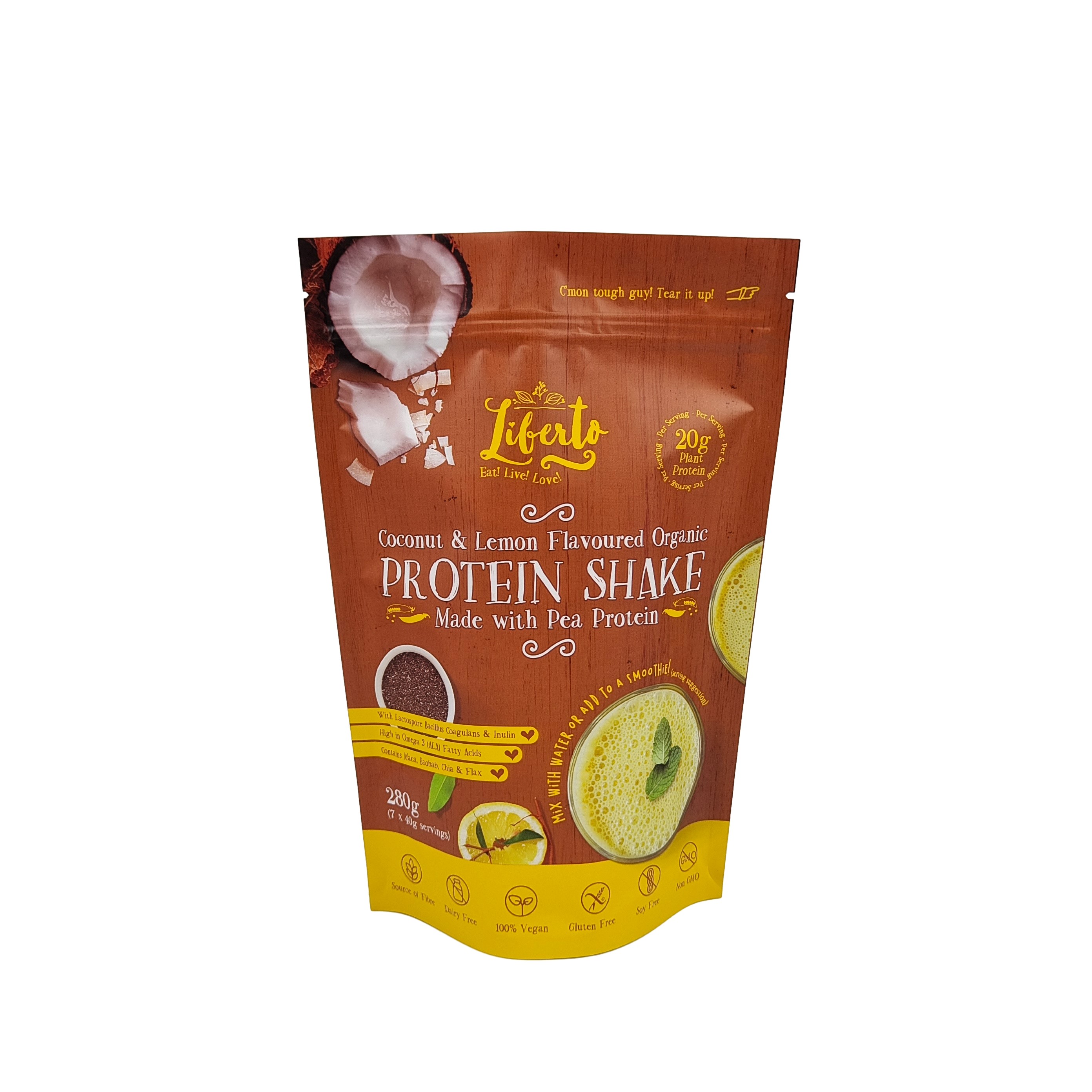 Bolsas de plástico de papel de aluminio impreso por encargo para embalaje en polvo Bolsas de plástico con cierre por cierre