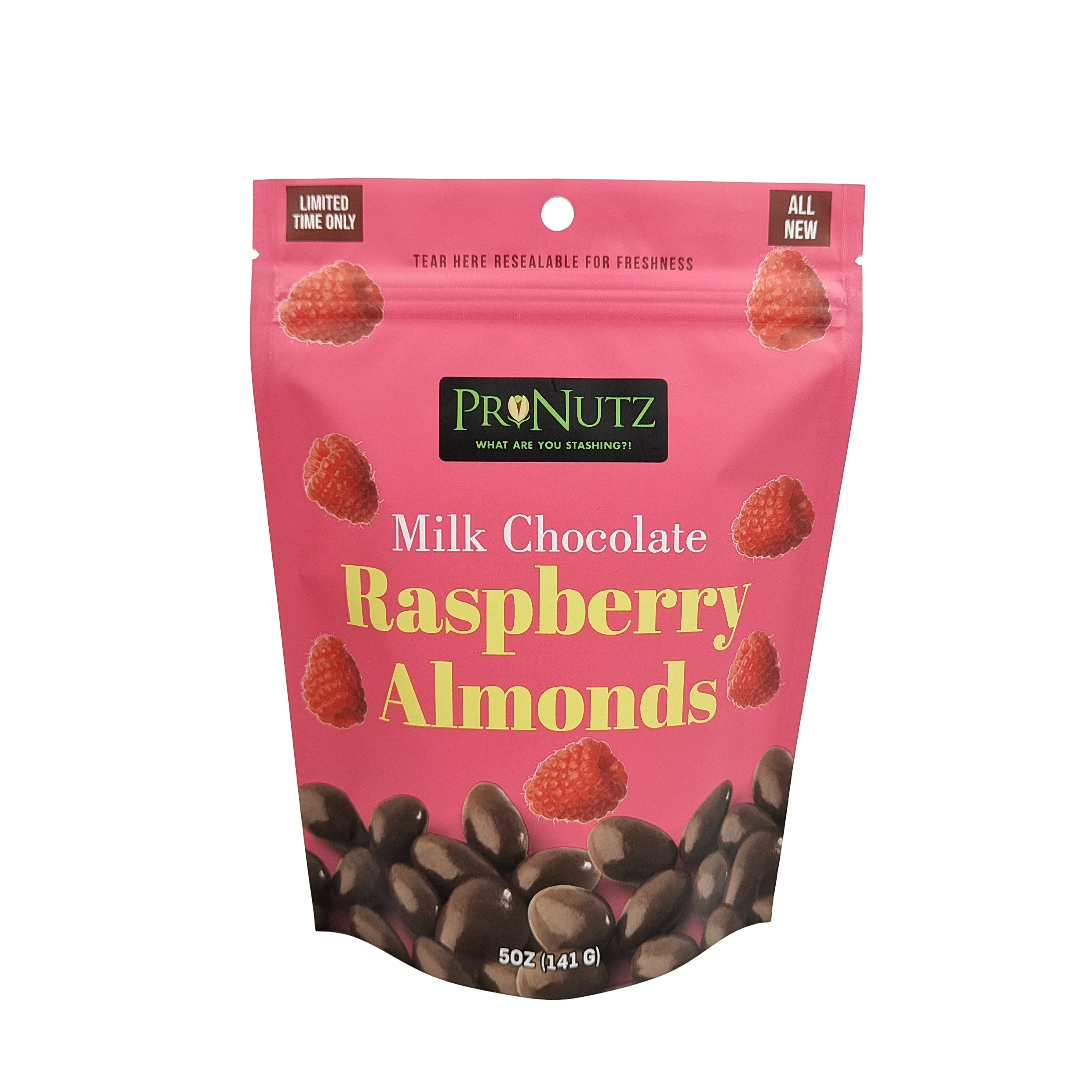 Bolsas Ziplock Mylar con ventana transparente para nuez de anacardos Bolsa de cerradura de plástico de cerradura de plástico