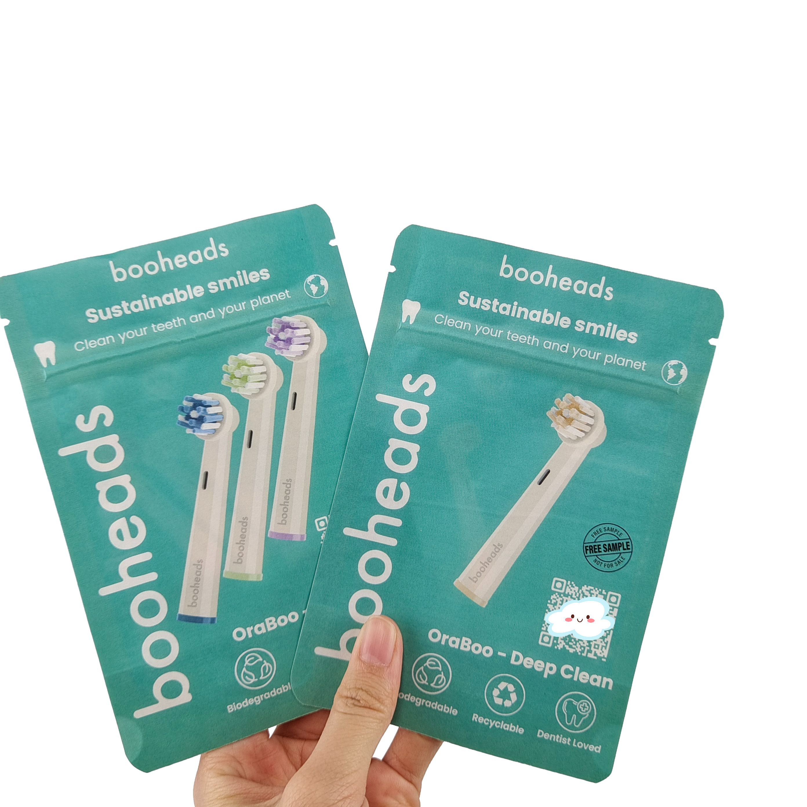 Bolsa biodegradable para loción corporal baño sal ducha gel bolsas de embalaje de alimentos cerradura por cerradura de cremallera bolsillo de pie