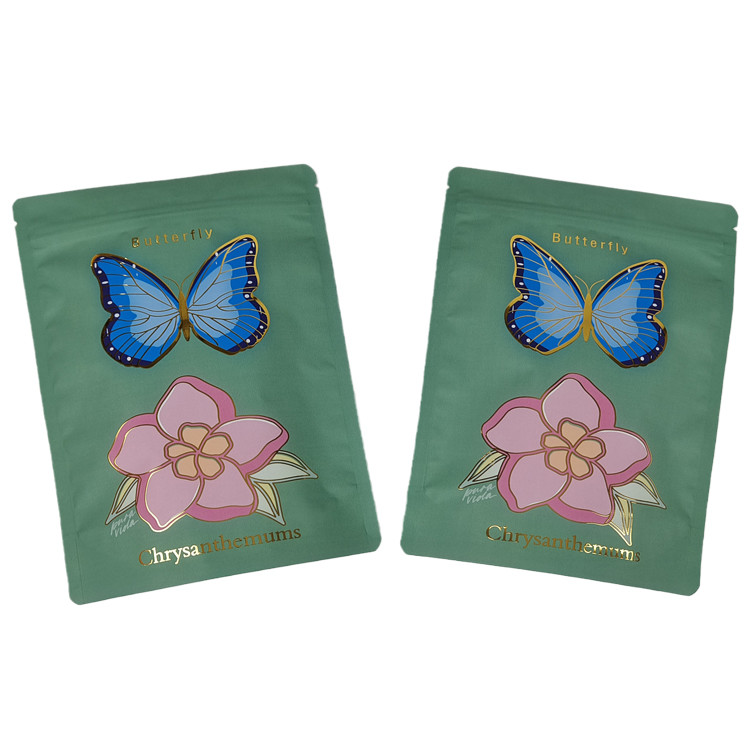 Venta caliente Bolsas a prueba de olor personalizadas con logotipo Bolsa de papel de aluminio para nueces de chocolate