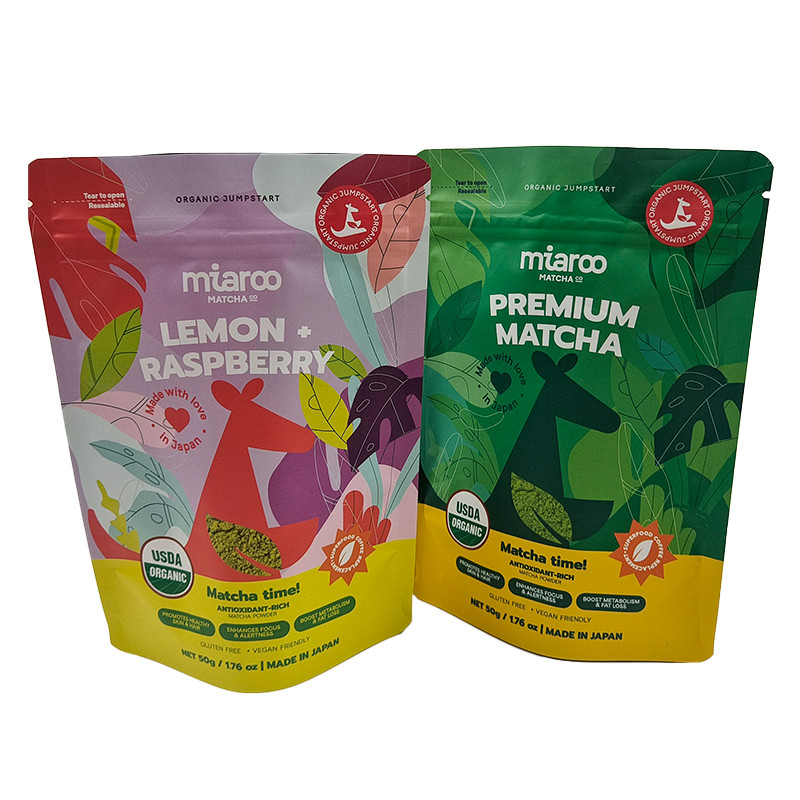 Bolsas de plástico transparentes 500g Bolsas de Mylar Bolsas de Mylar Prints personalizados