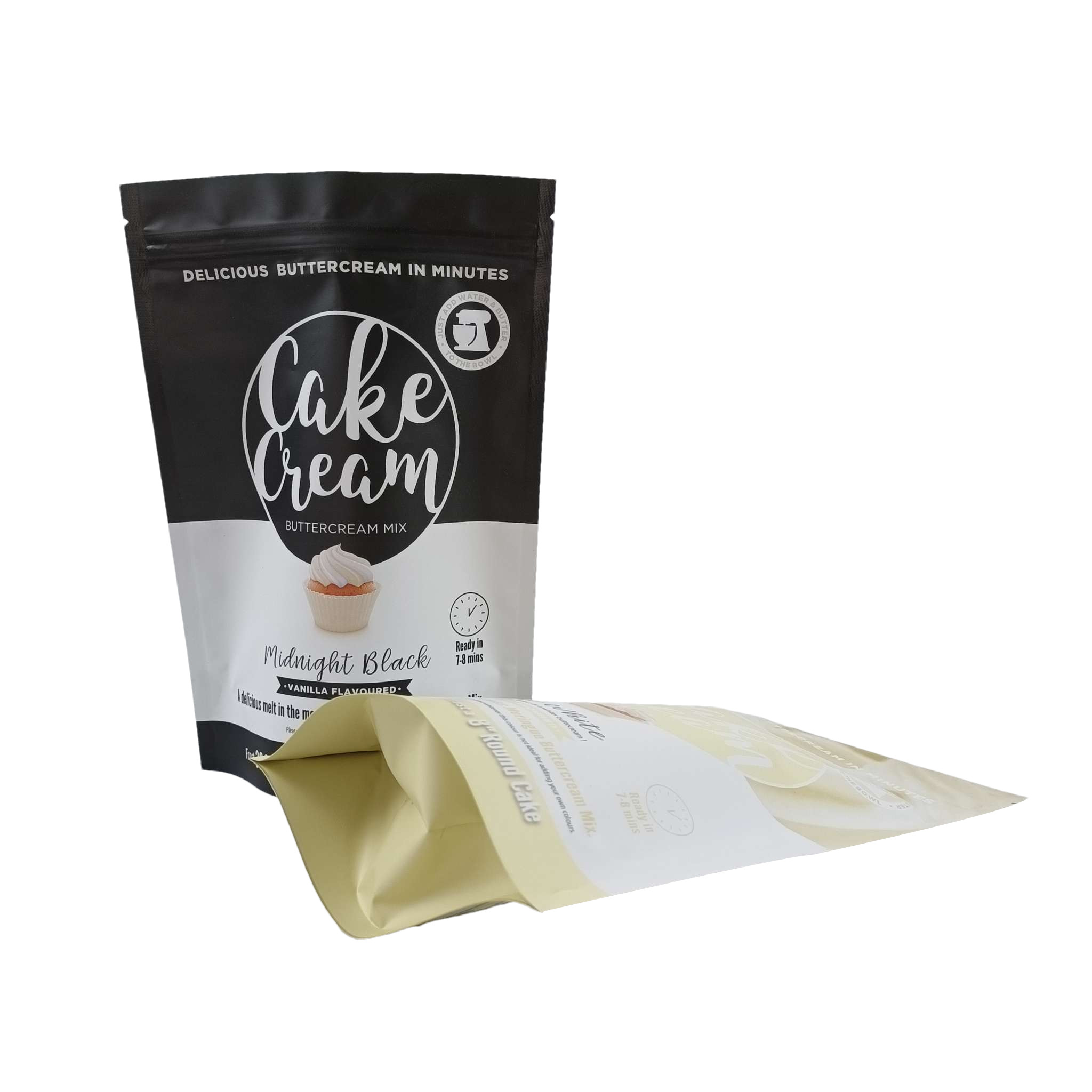 Bolsa de pie de Matt personalizada para el embalaje de calcetines