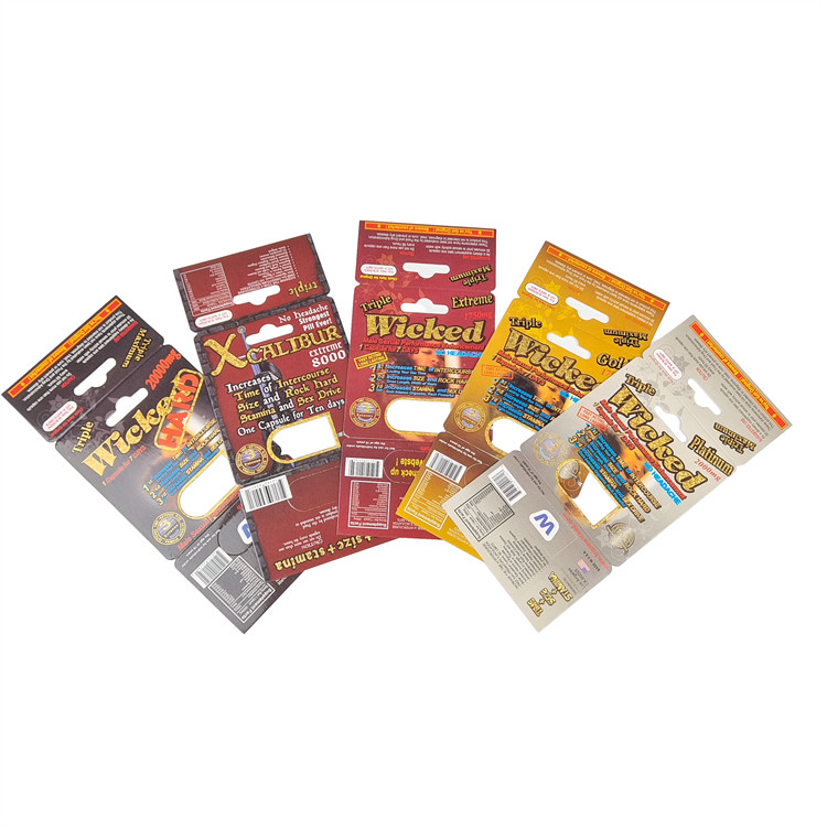 100% biodegradable caja de papel de cartón blanco personalizado mejor vendido Royal Honey embalaje de papel caja para hombres mejora