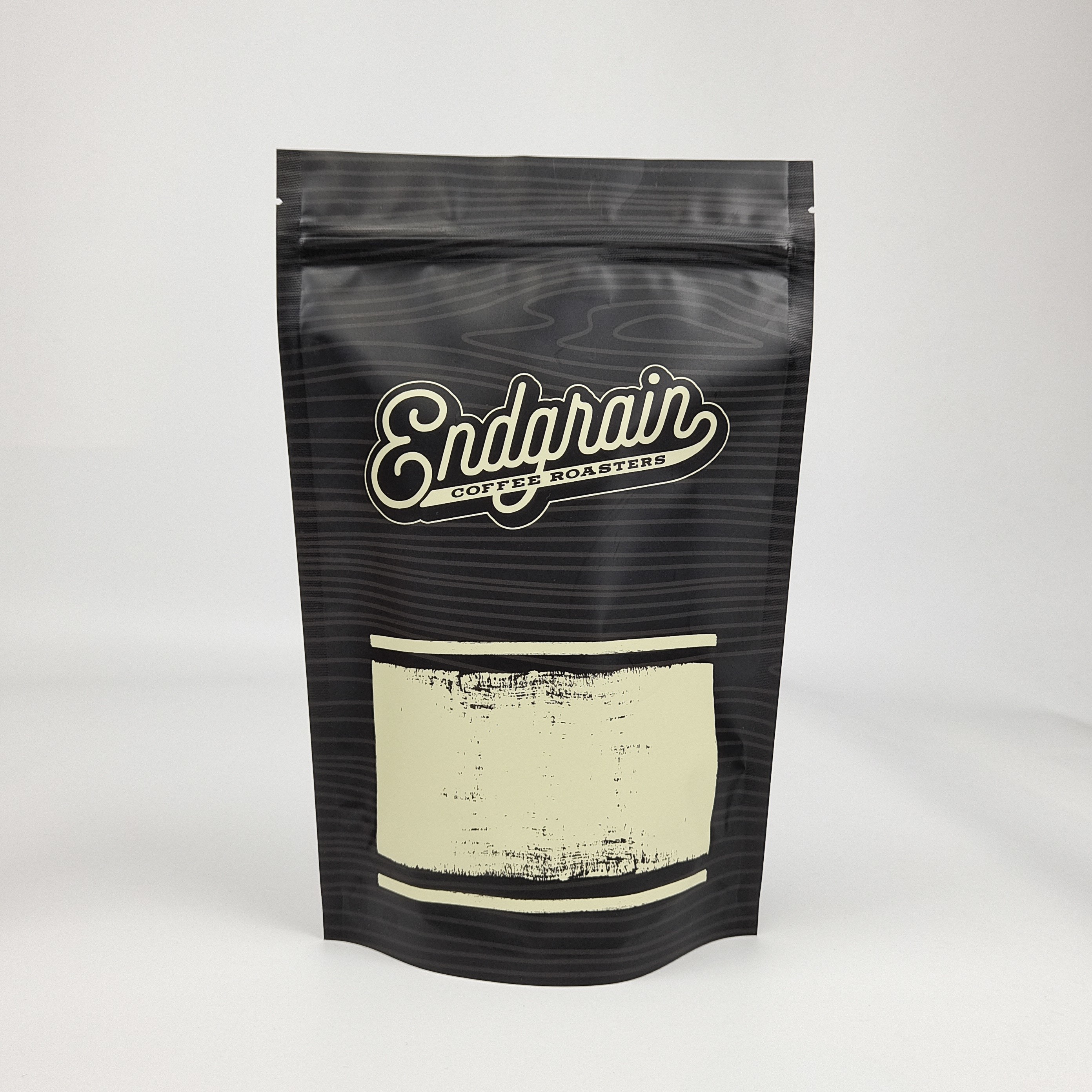 Cartera de aluminio de acabado metálico matado personalizado bolso de plástico de comida para bocadillos