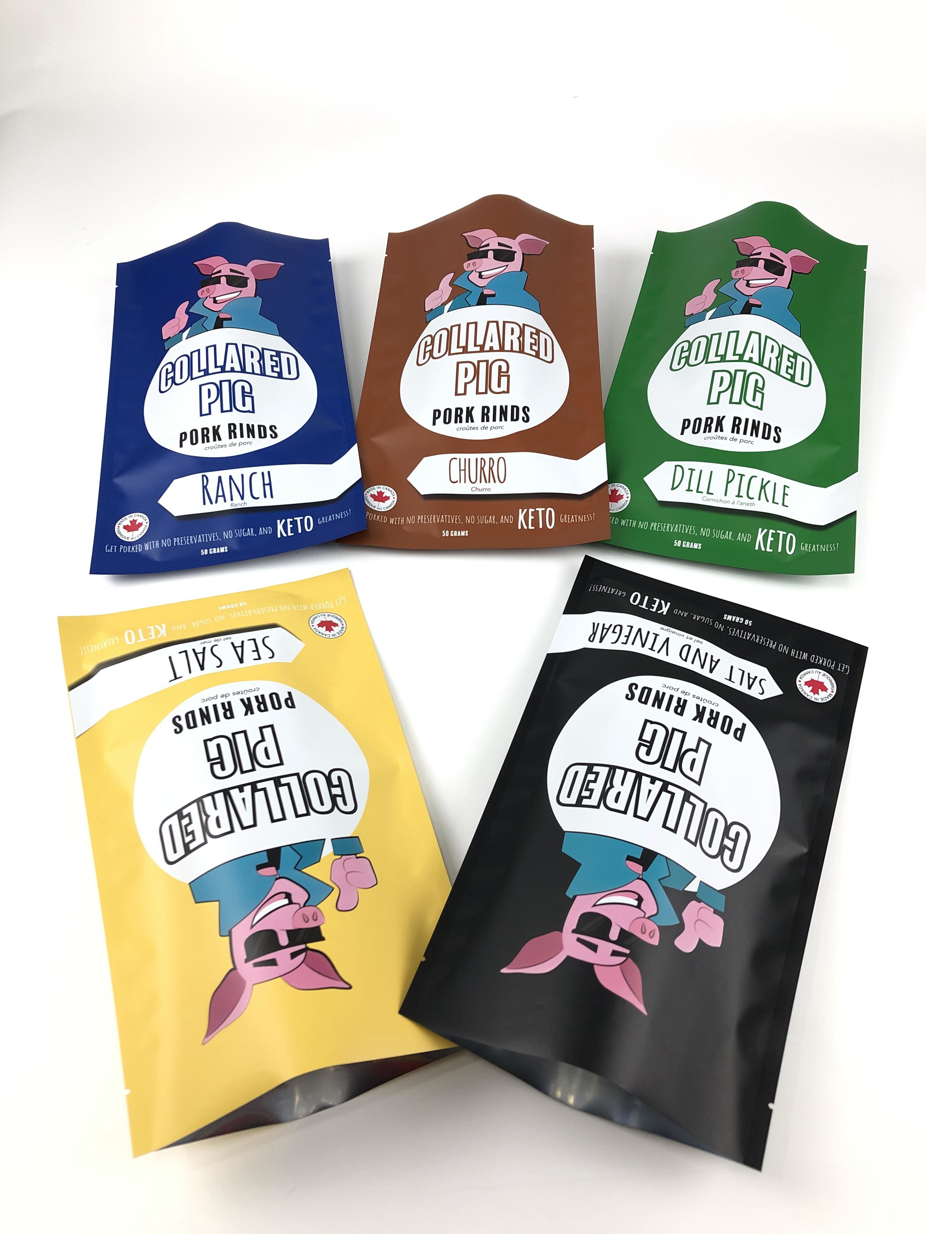 Bolsas de plástico personalizadas embalaje con sello térmico para el sellamiento fácil