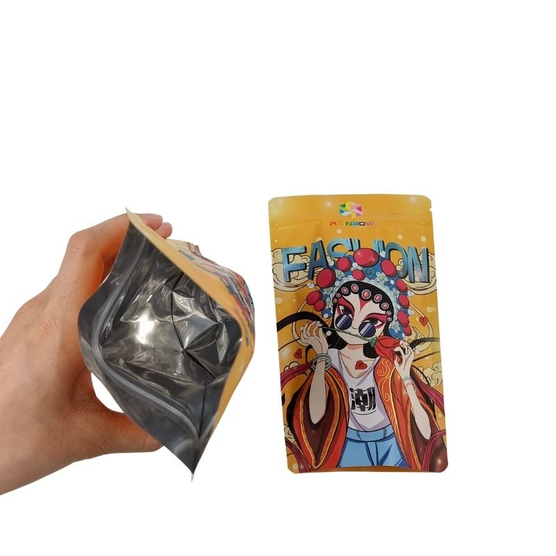 Pedido personalizado Embalaje de bolsas de bocadillos aceptado con diseño personalizado