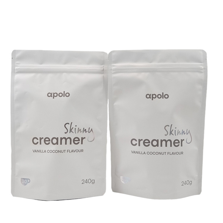 Bolsa de plástico a prueba de humedad Stand Up Mylar Tea Coffee Packaging Bag con efecto holográfico